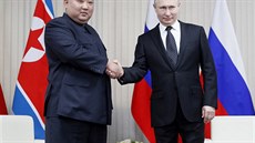 Ruský prezident Vladimir Putin se ve Vladivostoku poprvé seel s vdcem Severní...