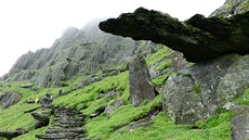 Irský ostrov Skellig Michael