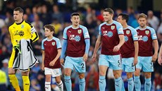 Fotbalisté Burnley ped zápasem s Chelsea na Stamford Bridge