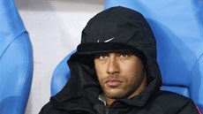 Neymar z PSG vstebává poráku ve finále Francouzského poháru.
