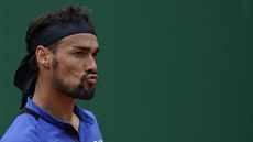 Italský tenista Fabio Fognini ve finále turnaje v Monte Carlu.