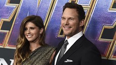 Katherine Schwarzeneggerová a její mu, herec Chris Pratt (Los Angeles, 22....