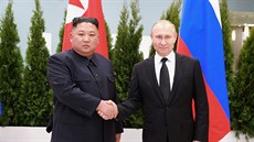Severokorejský diktátor Kim Čong-un s Vladimirem Putinem na návštěvě Ruska (25....
