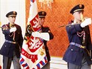 Prezident Milo Zeman jmenoval na Praském hrad nové ministry Babiovy vlády....