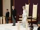 Ptaosmdesátiletý japonský císa Akihito v pondlí svou abdikací ukoní...