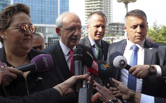 Lídr turecké opoziní strany CHP Kemal Kilicdaroglu (7. kvtna 2019)