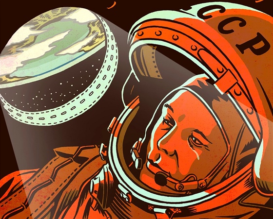 Space Race - ilustrace