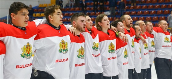 Hokejisté Bulharska.