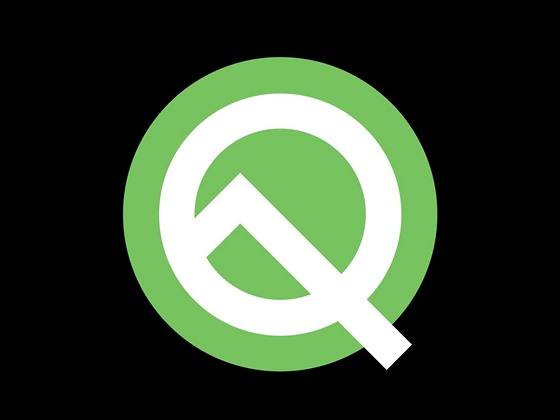 Logo operaního systému Android Q