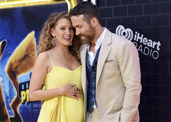 Blake Lively a Ryan Reynolds (New York, 2. kvtna 2019)