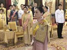Manelka thajského krále Sutchidu Vatirálongkón (4. kvtna 2019)