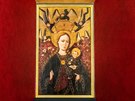 Cenný gotický obraz Madony z Trlicka si lidé mohli poprvé prohlédnout loni v...