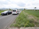 Cesta od Modlan k silnici I/63 spojující Teplice s dálnicí D8. Práv v tomto...