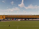 Budouc� podoba budovy stadionu se je�t� m��e m�rn� zm�nit.