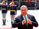 Maarský premiér Viktor Orbán na summitu EU v rumunském mst Sibiu (9. kvtna...