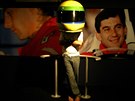Momentka z roku 2004: Ayrtonu Sennovi byla v Sao Paulu vnována výstava Senna...