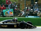 Gerhard Berger ve formuli stáje Lotus, v roce 2004 se takto vzpomínalo na...