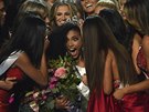 Miss USA 2019 Cheslie Krystová (uprosted) s dalími dívkami ze soute krásy...
