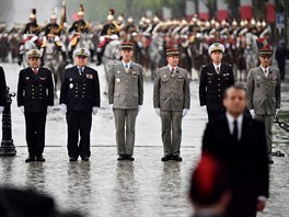 Aktu se zúastnili i francouzský premiér Édouard Philippe a pedsedové obou...