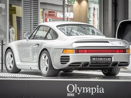 Výstava Nae Porsche show v obchodním centru Olympia Brno