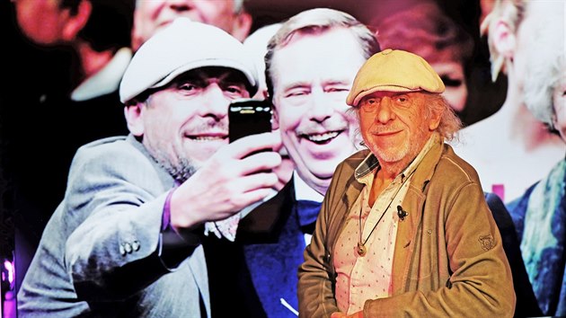 Jazzman Ji�� Stiv�n v kulturn�m magaz�nu Za sc�nou.