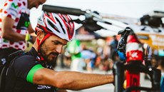 Marek Rauchfuss během etapového závodu na horských kolech Garmin Titan Desert.
