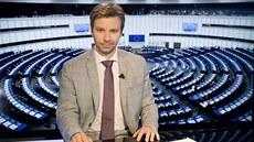 Lídr Pirát do evropských voleb Marcel Kolaja v diskusním poadu iDNES.cz...