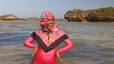 Muslimská modelka Halima Adenová je první enou, která pro americký asopis...