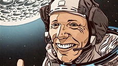 Space Race - ilustrace