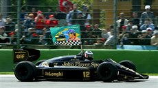 Gerhard Berger ve formuli stáje Lotus, v roce 2004 se takto vzpomínalo na...