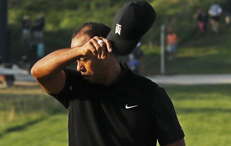 Zklamaný Tiger Woods na PGA Championship