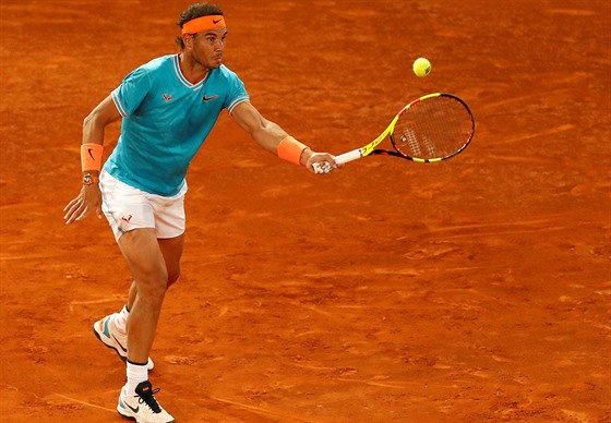  Rafael Nadal pi loském roníku turnaje v Madridu.