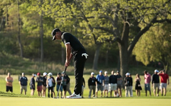 Brooks Koepka ve tetím kole PGA Championship.