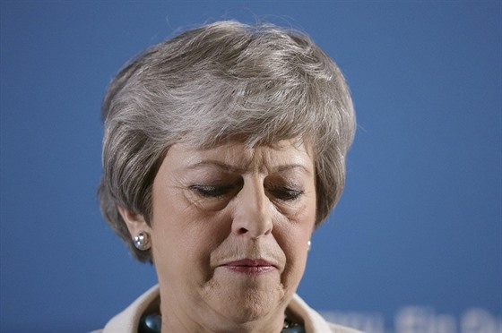 Britská premiérka Theresa Mayová na setkání len Konzervativní strany ve...