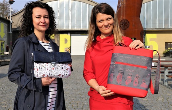 Alexandra Krutá (vlevo) a Anna udáková pily s nápadem, jak vyuít obrázky,...