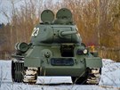 V lednu 2019 dorazilo z Laosu do Ruska ticet darovaných tank T-34. Tanky se...