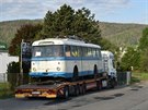 Do Brna se po 23 letech vrátil trolejbus typu 9Tr, a do loska slouil na...