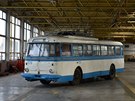 Do Brna se po 23 letech vrtil trolejbus typu 9Tr, a do loska slouil na...