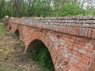 Historick cihlov most u Mikulova dostane zpt svou podobu ze 17. stolet....