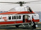 Sikorsky S-58ET N59330 na heliportu 34. ulice v NY.