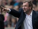 Plzeský trenér Pavel Vrba bhem utkání nadstavby na Slavii.