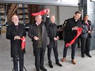Oteven novho logistickho centra firmy ACO Industries v Pibyslavi.