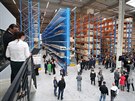 Slavnostn oteven logistickho centra ACO Industries v Pibyslavi. Soust...