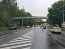 Dopravní komplikace přineslo uzavření Rooseveltova mostu v Plzni. Částečně je...