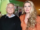 Jií Menzel a Olga Menzelová (13. listopadu 2015)