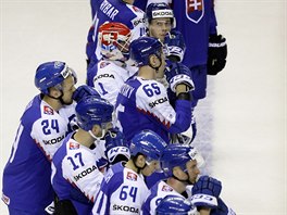 ZKLAMN. Slovent hokejist prohrli utkn na mistrovstv svta.