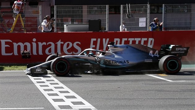 Lewis Hamilton projd jako prvn clem Velk ceny panlska.