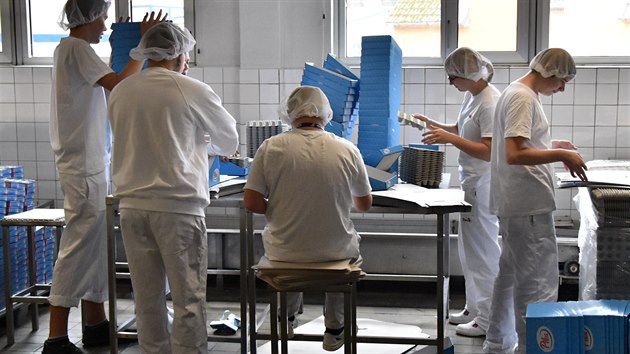 Praktickou část výuky učňů v oboru výrobce potravin - mlékař zajišťují mlékárny v Hlinsku, Přibyslavi, Polné a Jihlavě.