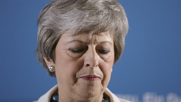 Britsk premirka Theresa Mayov na setkn len Konzervativn strany ve velskm Langollenu (3. kvtna 2019)
