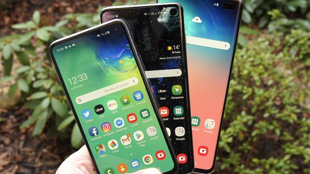 Modelov ada Samsung Galaxy S10